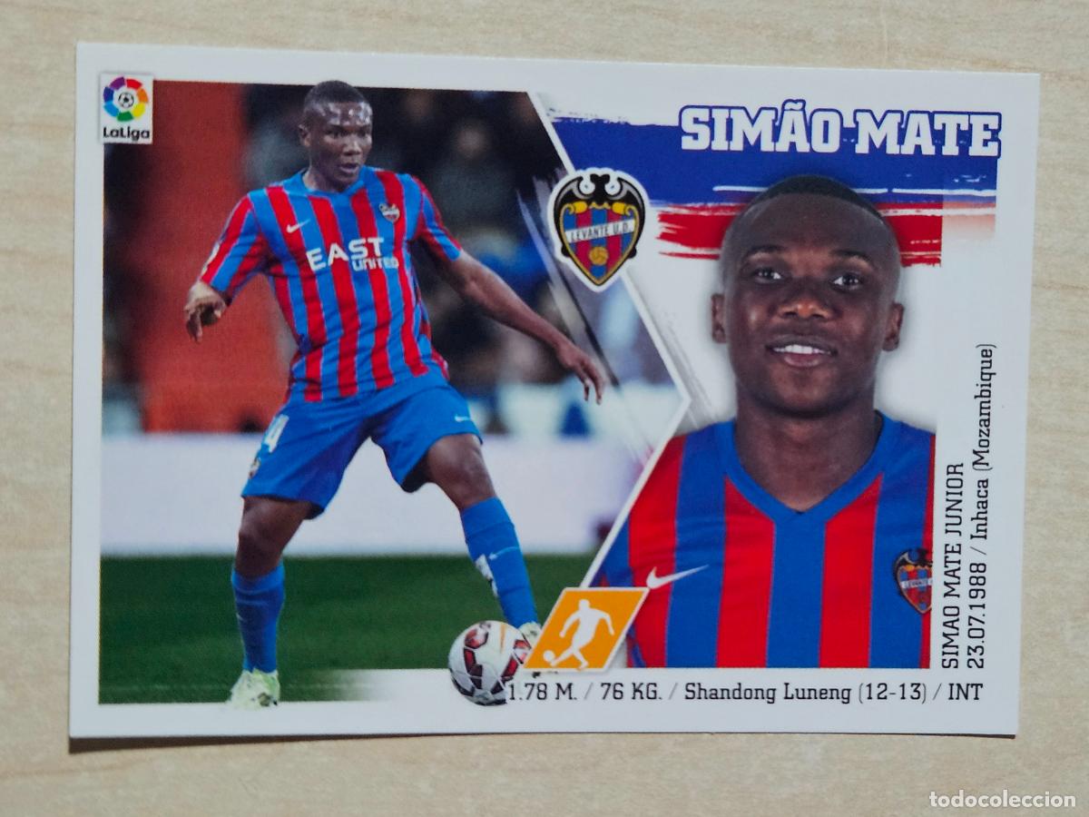 Cromos de Futebol: N&ordm; 12 SIMAO MATE - ESTE 2015 2016 - 15 16 - CROMO SIN PEGAR - LEVANTE