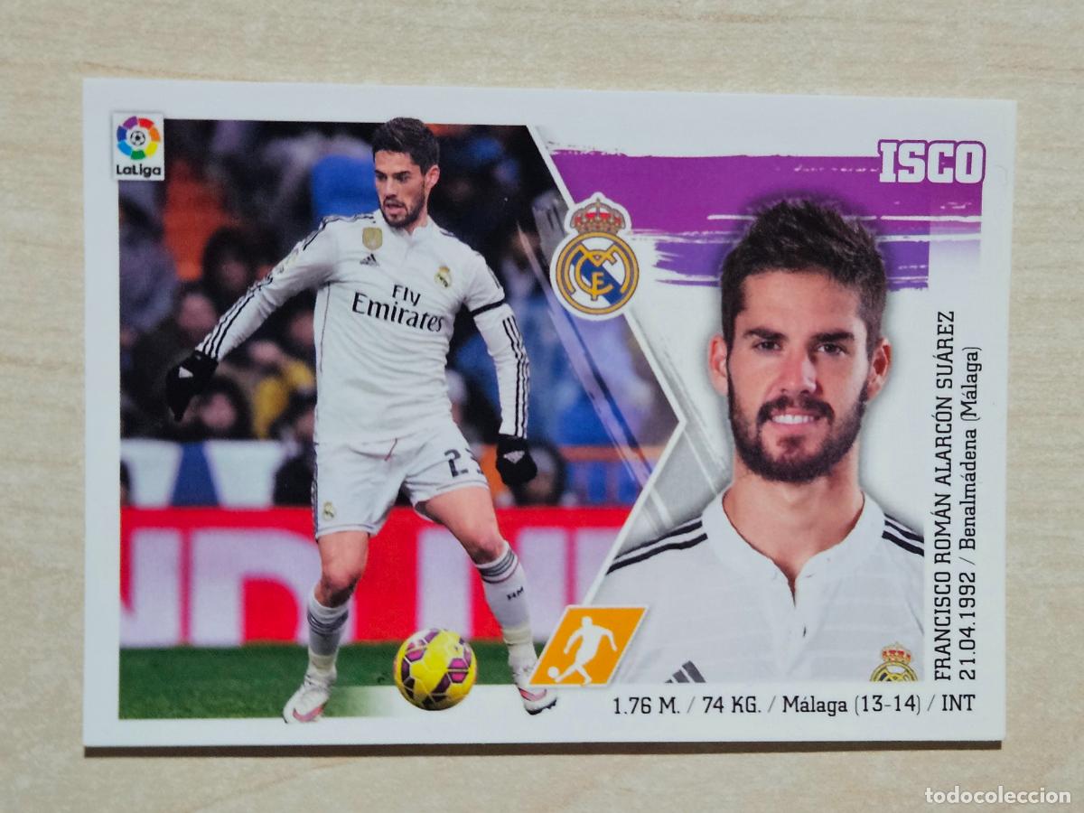 Cromos de F&uacute;tbol: N&ordm; 16 ISCO - ESTE 2015 2016 - 15 16 - CROMO SIN PEGAR - REAL MADRID