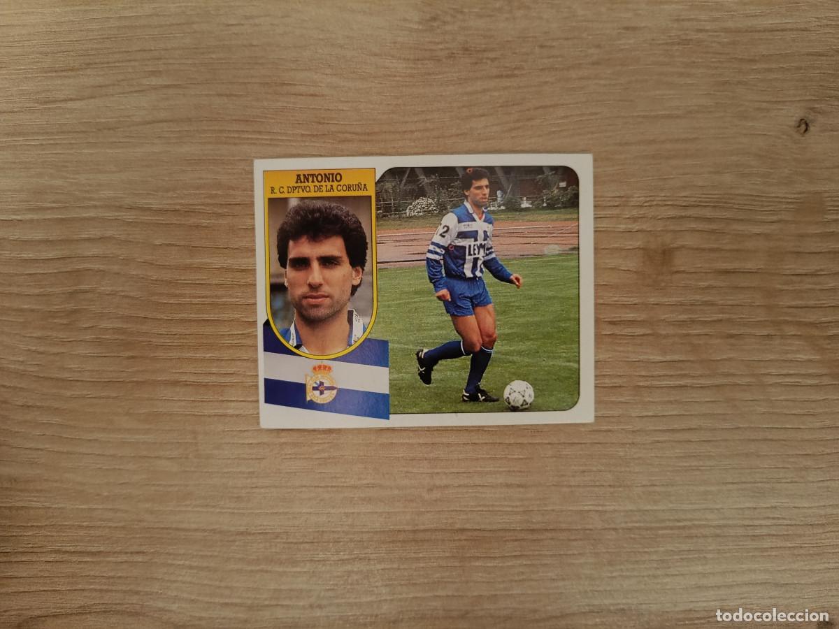 Cromos de Futebol: CROMO DE F&Uacute;TBOL LIGA ESTE ANTONIO DEPORTIVO SIN PEGAR NUNCA PEGADO 91 92 1991 1992
