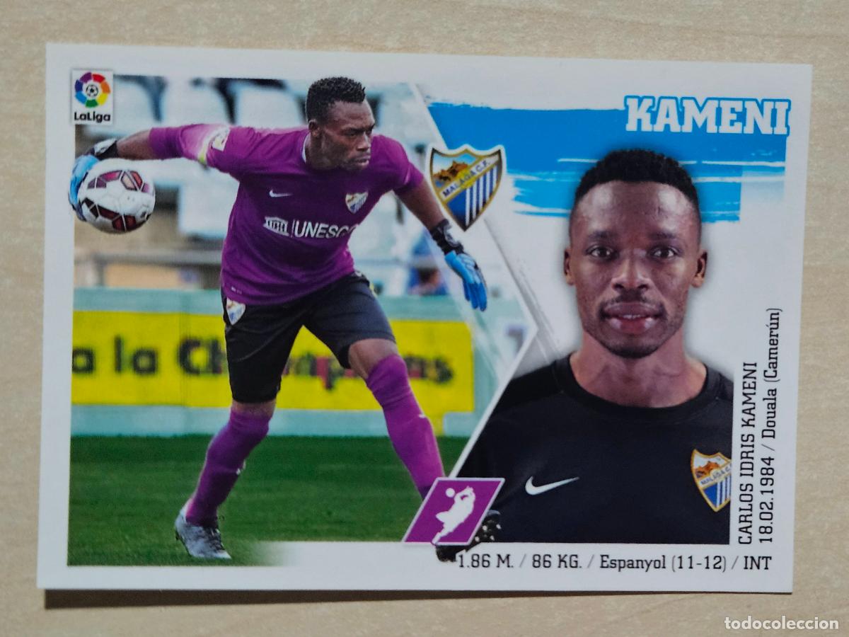 Figurine di Calcio: N&ordm; 3 KAMENI - ESTE 2015 2016 - 15 16 - CROMO SIN PEGAR - MALAGA