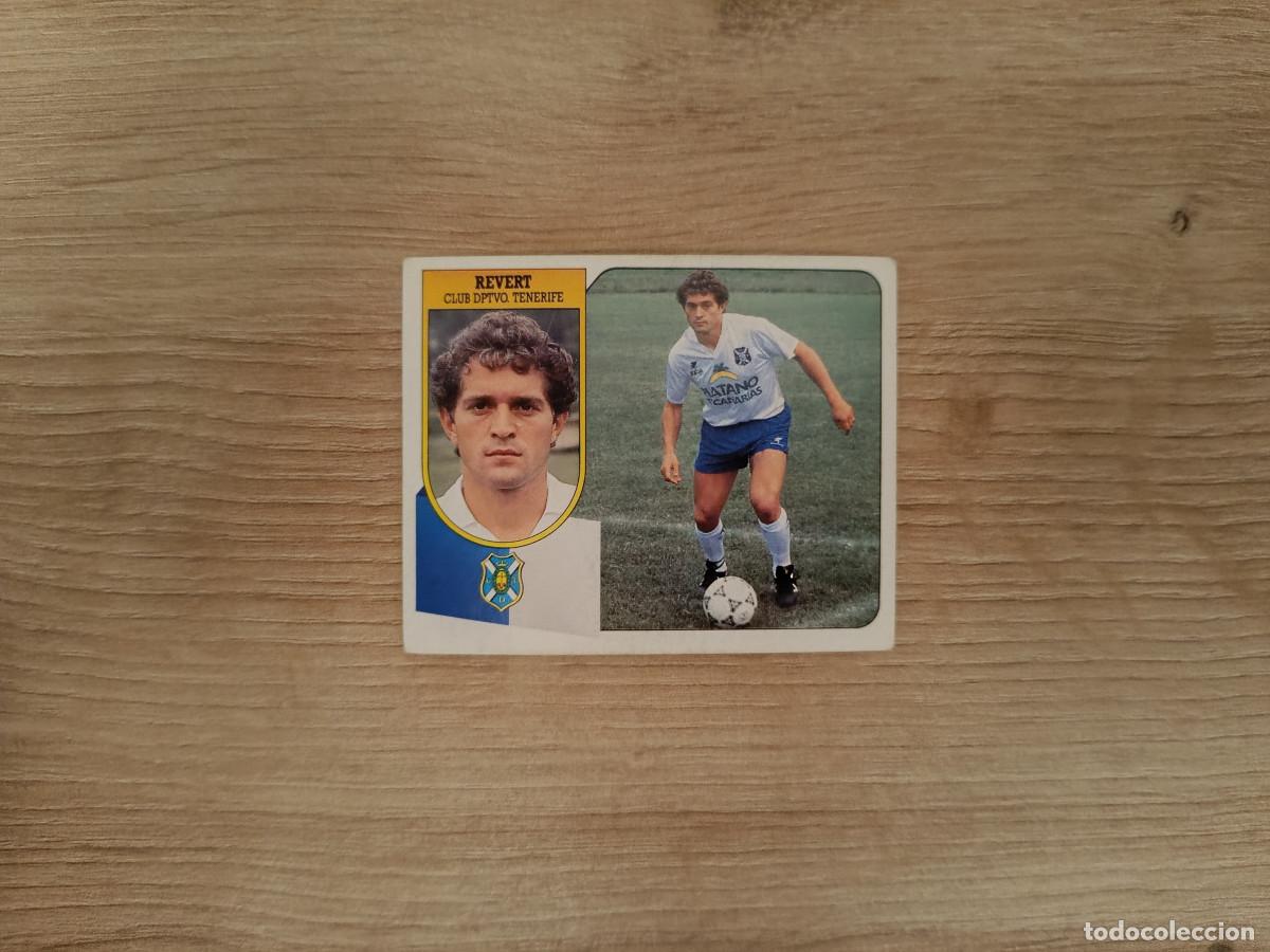 Fu&szlig;ball-Sticker: CROMO DE F&Uacute;TBOL LIGA ESTE REVERT TENERIFE SIN PEGAR NUNCA PEGADO 91 92 1991 1992