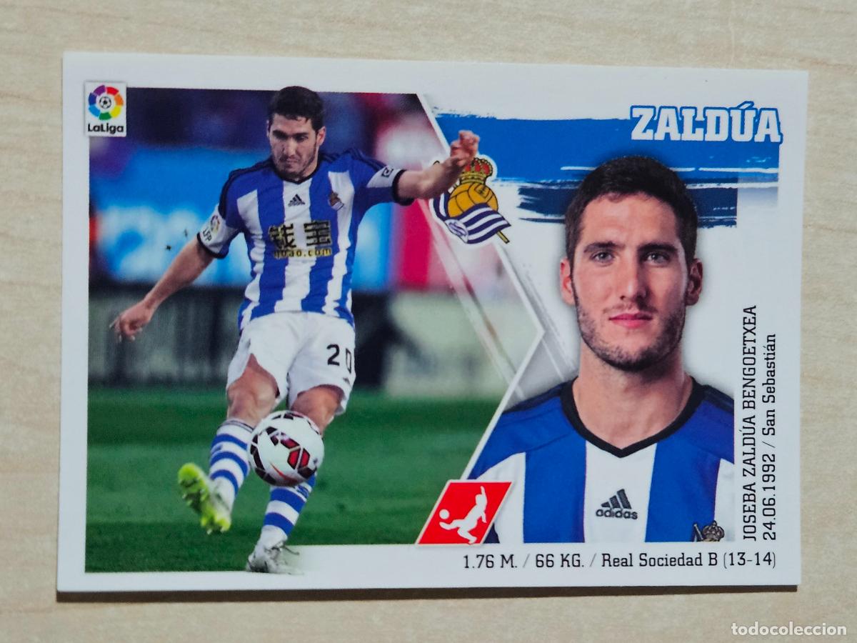 Football Stickers: N&ordm; 5 ZALDUA - ESTE 2015 2016 - 15 16 - CROMO SIN PEGAR - REAL SOCIEDAD