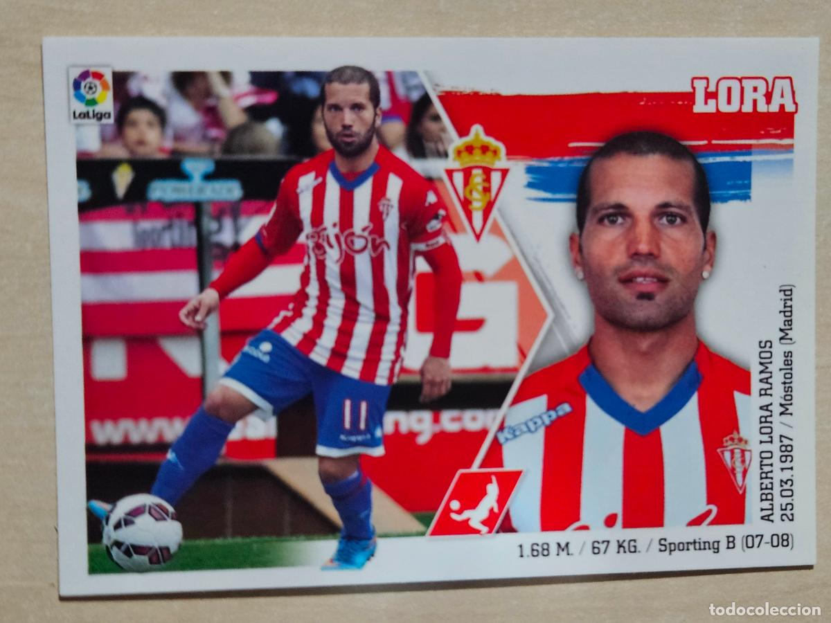 Cromos de F&uacute;tbol: N&ordm; 5 LORA - ESTE 2015 2016 - 15 16 - CROMO SIN PEGAR - SPORTING DE GIJON
