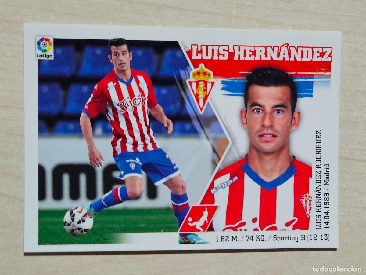 Cromos de F&uacute;tbol: N&ordm; 6 LUIS HERNANDEZ - ESTE 2015 2016 - 15 16 - CROMO SIN PEGAR - SPORTING DE GIJON