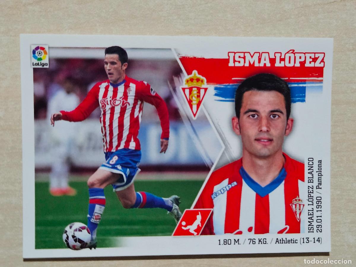 Cromos de F&uacute;tbol: N&ordm; 10 ISMA LOPEZ - ESTE 2015 2016 - 15 16 - CROMO SIN PEGAR - SPORTING DE GIJON