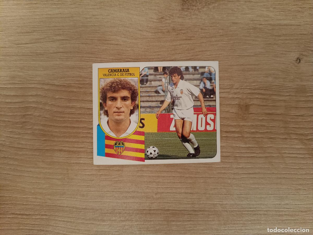 Fu&szlig;ball-Sticker: CROMO DE F&Uacute;TBOL LIGA ESTE CAMARASA VALENCIA SIN PEGAR NUNCA PEGADO 91 92 1991 1992