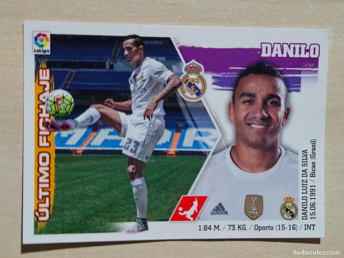 Cromos de Futebol: EDICIONES ESTE 2015 16 FICHAJE N&ordm; 5 DANILO - CROMO SIN PEGAR -