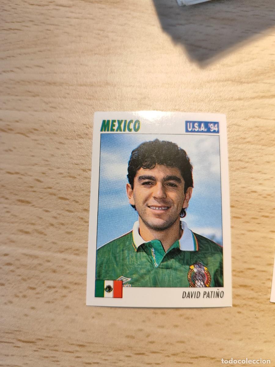 Football Stickers: 292 SERVICE LINE MUNDIAL USA 94 DAVID PATINO MEXICO 1994 WORLD CUP SL ITALY