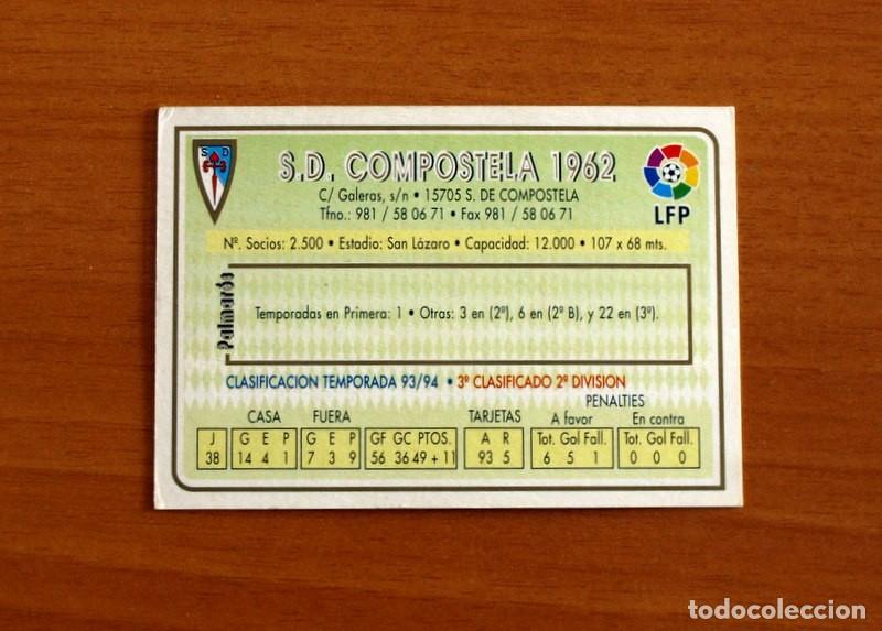 Cromos de f&uacute;tbol: Compostela -N&ordm; 345 Plantilla-Equipo -Mundicromo Las Fichas de la Liga 1994-1995-94-95