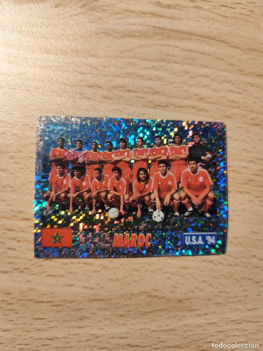 Football Stickers: 312 SERVICE LINE MUNDIAL USA 94 TEAM PLANTILLA MAROC MARRUECOS 1994 WORLD CUP SL ITALY