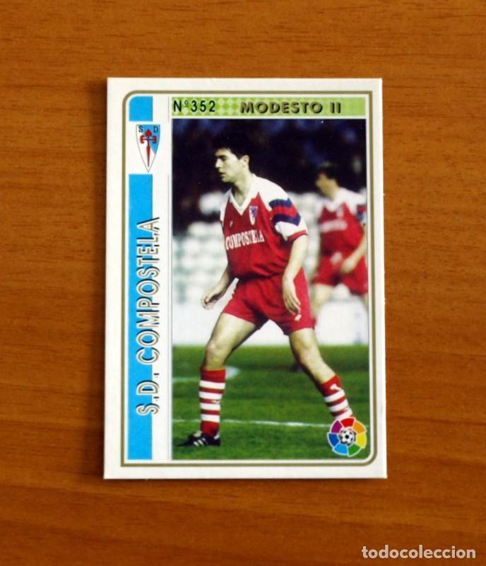 Figurine di Calcio: Compostela -N&ordm; 352 Modesto II -Mundicromo Las Fichas de la Liga 1994-1995-94-95