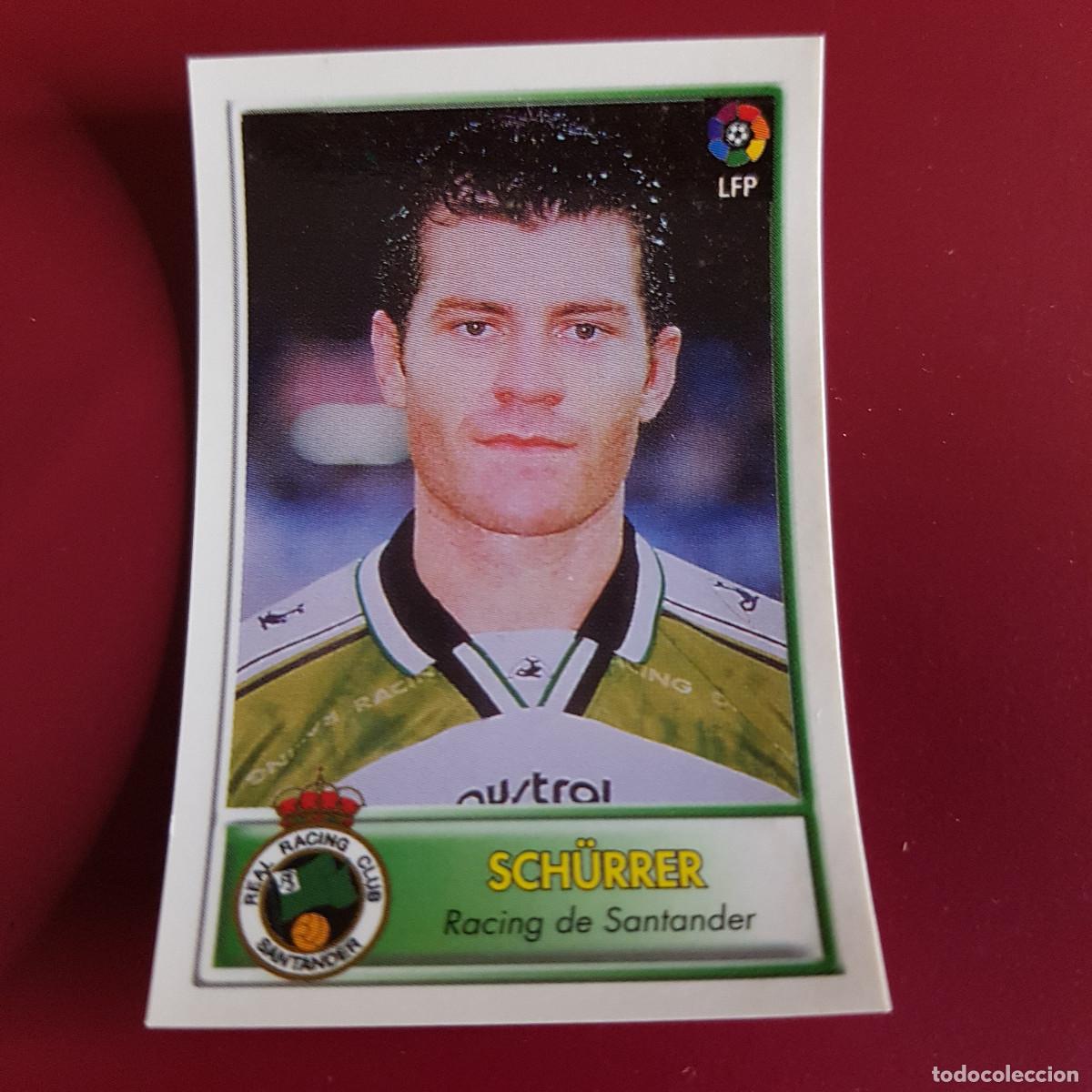 Fu&szlig;ball-Sticker: BOLLYCAO - FUTBOL 97 98 - 1997 1998 - SANTANDER - SCHURRER - 146 - NUNCA PEGADO