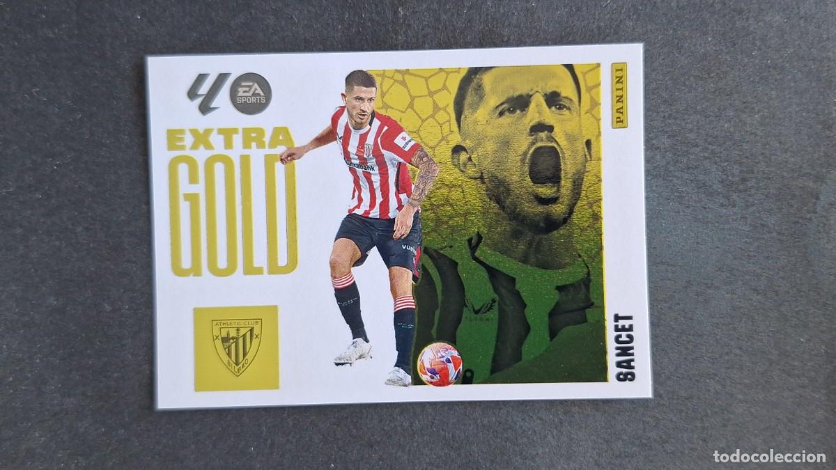 Cromos de F&uacute;tbol: L3 SANCET ATHLETIC CLUB DE BILBAO EXTRA GOLD LIGA ESTE 2025/2026 25 26 NUNCA PEGADO SIN PEGAR