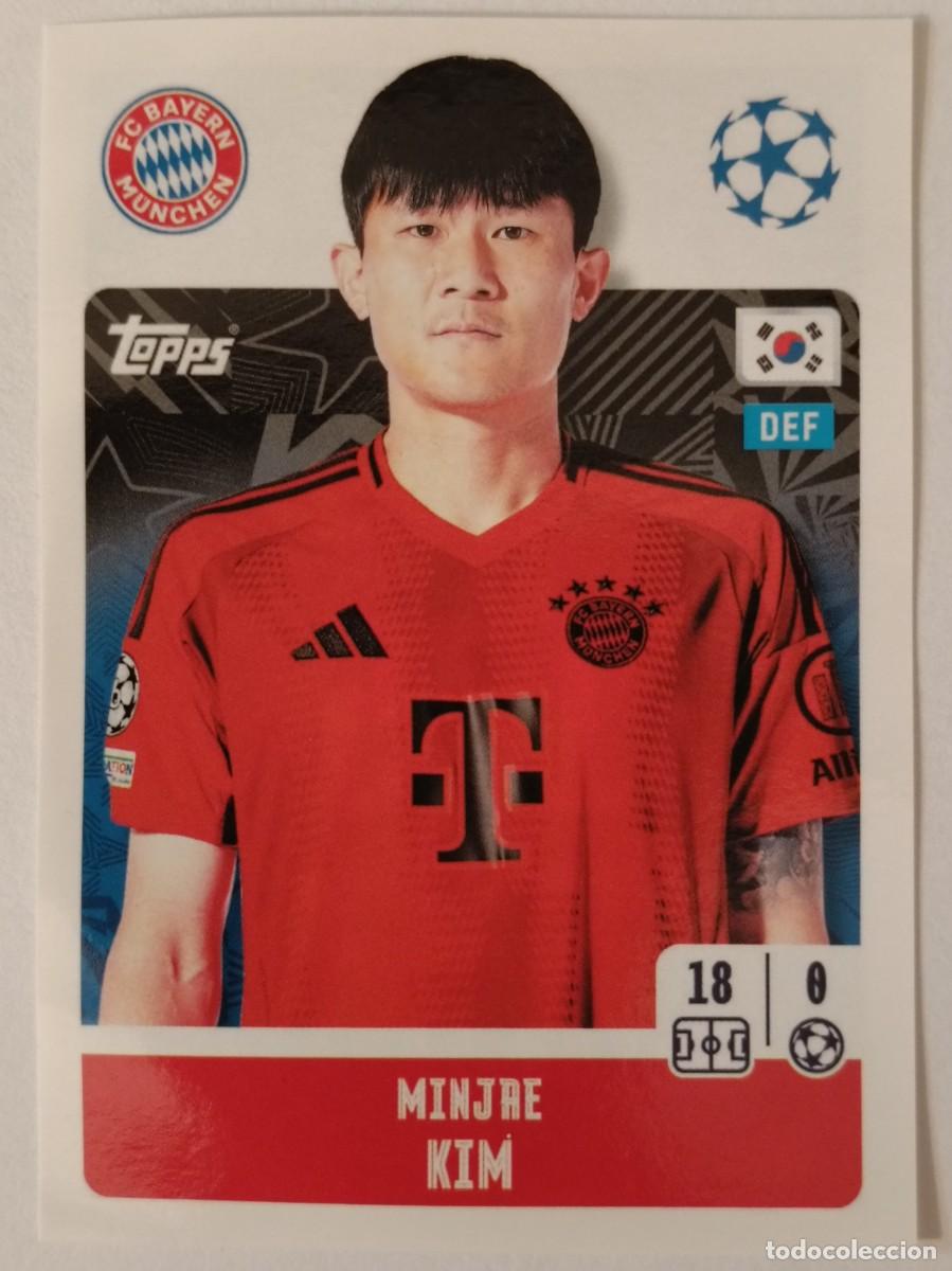 Figurine di Calcio: #175 MINJAE KIM F.C. BAYERN MUNCHEN STICKERS UEFA CHAMPIONS 2024/2025 TOPPS