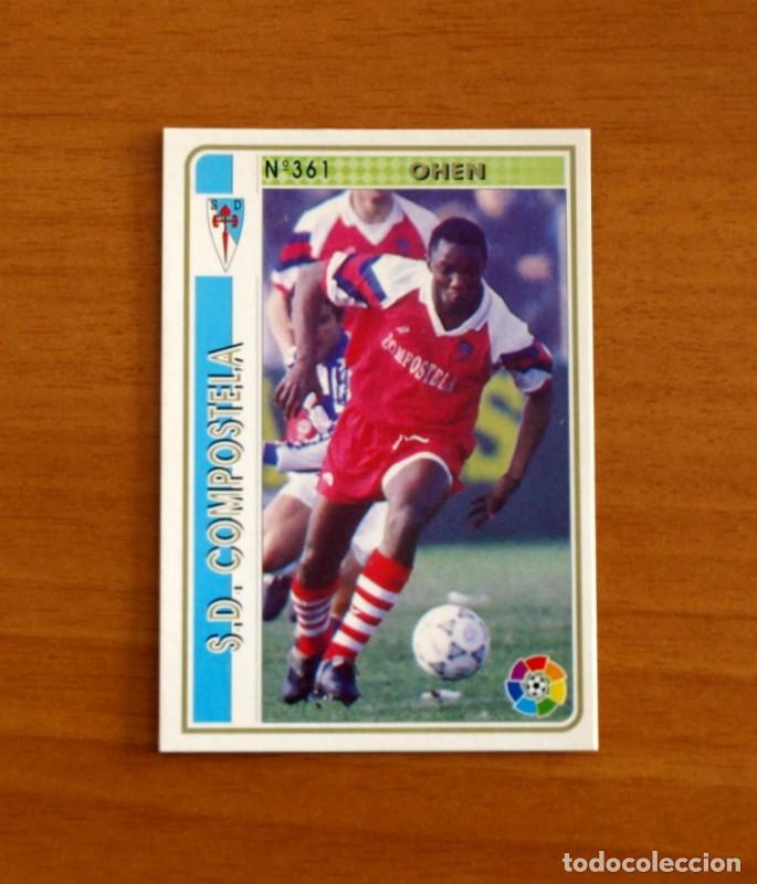 Fu&szlig;ball-Sticker: Compostela -N&ordm; 361 Ohen -Mundicromo Las Fichas de la Liga 1994-1995-94-95