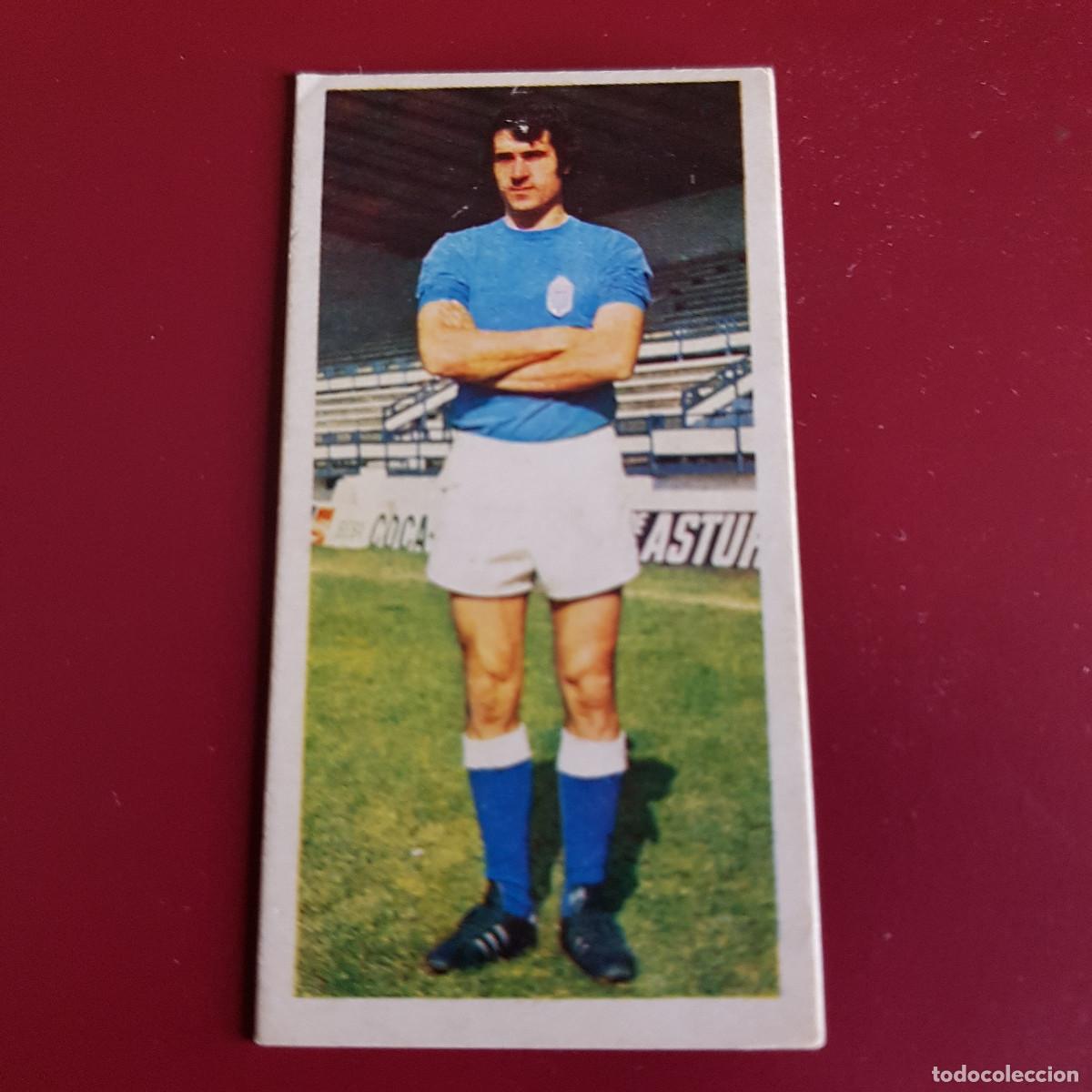 Fu&szlig;ball-Sticker: ESTE - LIGA 75 76 - 1975 1976 - OVIEDO - ALARCON - NUNCA PEGADO