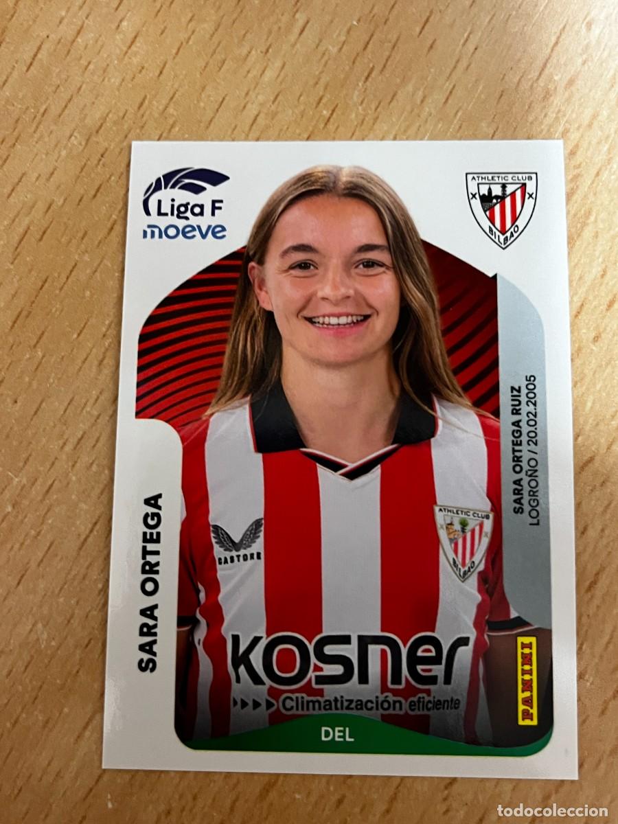 Figurine di Calcio: LIGA FEMENINA 2025 2026 25 26 PANINI N&ordm; 40 SARA ORTEGA ATHLETIC CLUB BILBAO