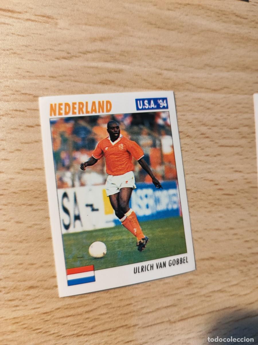 Football Stickers: 325 SERVICE LINE MUNDIAL USA 94 ULRICH VAN GOBBEL NEDERLAND HOLANDA 1994 WORLD CUP SL ITALY