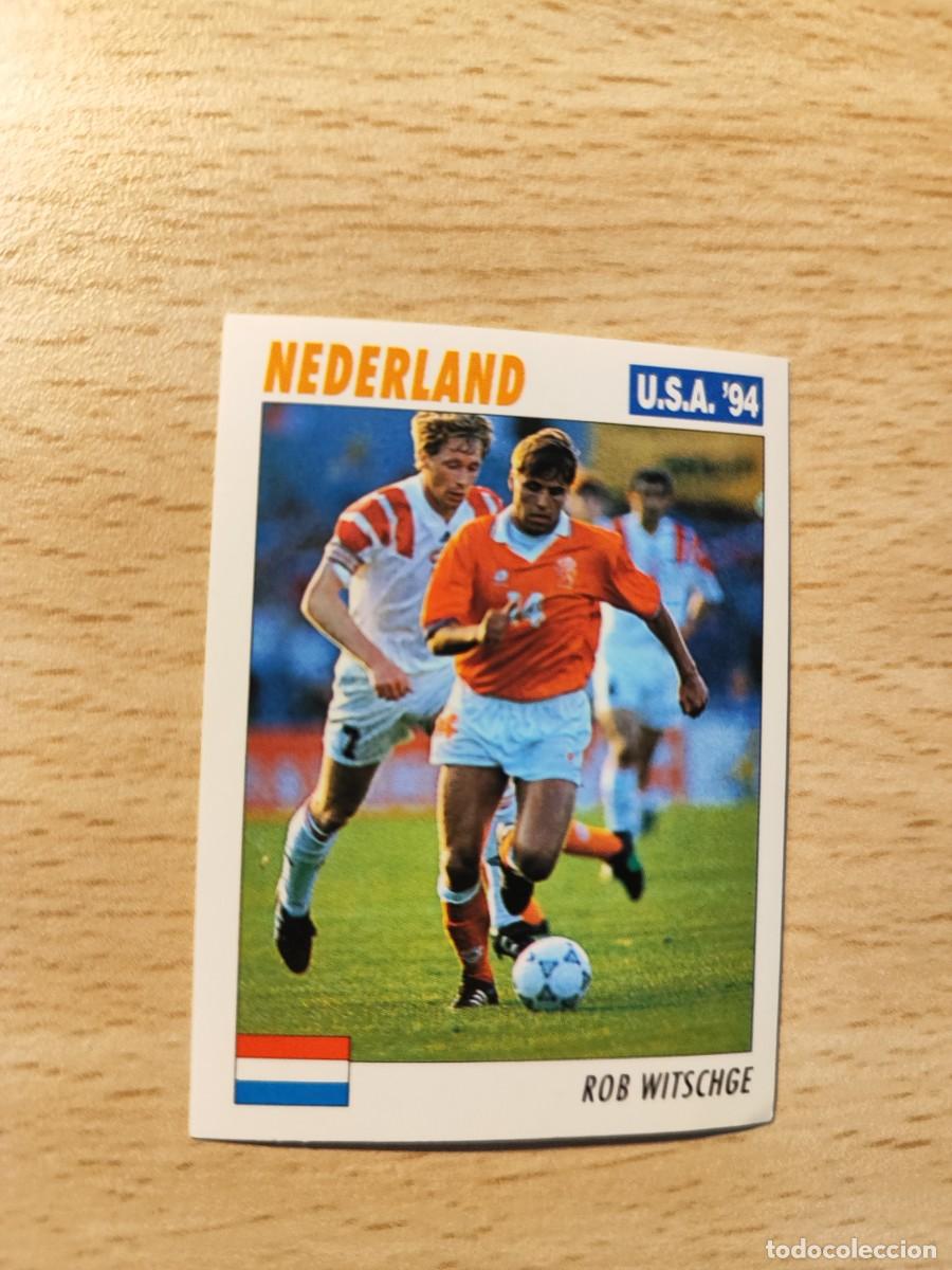 Football Stickers: 331 SERVICE LINE MUNDIAL USA 94 ROB WITSCHGE NEDERLAND HOLANDA 1994 WORLD CUP SL ITALY