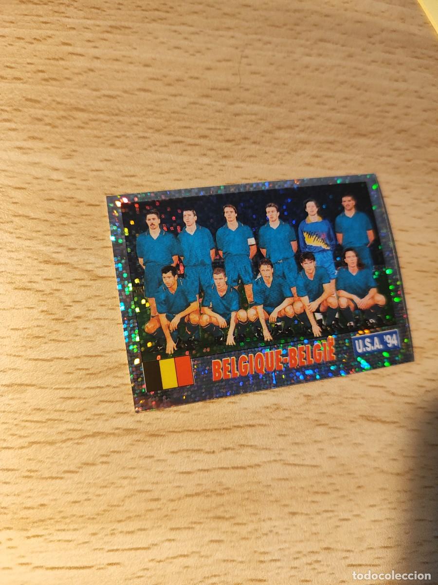 Football Stickers: 339 SERVICE LINE MUNDIAL USA 94 TEAM PLANTILLA BELGIQUE-BELGIE BELGICA 1994 WORLD CUP SL ITALY