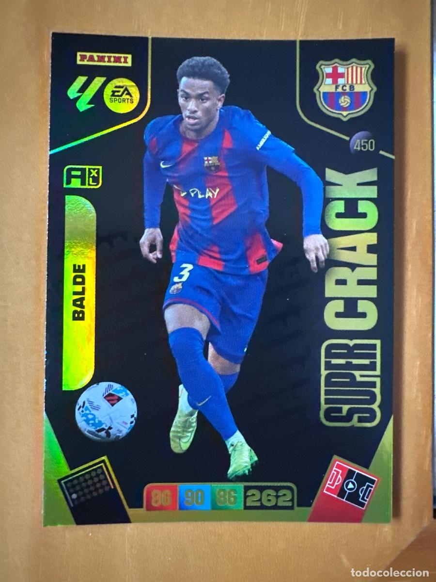 Figurine di Calcio: 450 Alejandro Balde, FC Barcelona, S&uacute;per Crack, Panini Adrenalyn XL La Liga 2025 2026 25 26