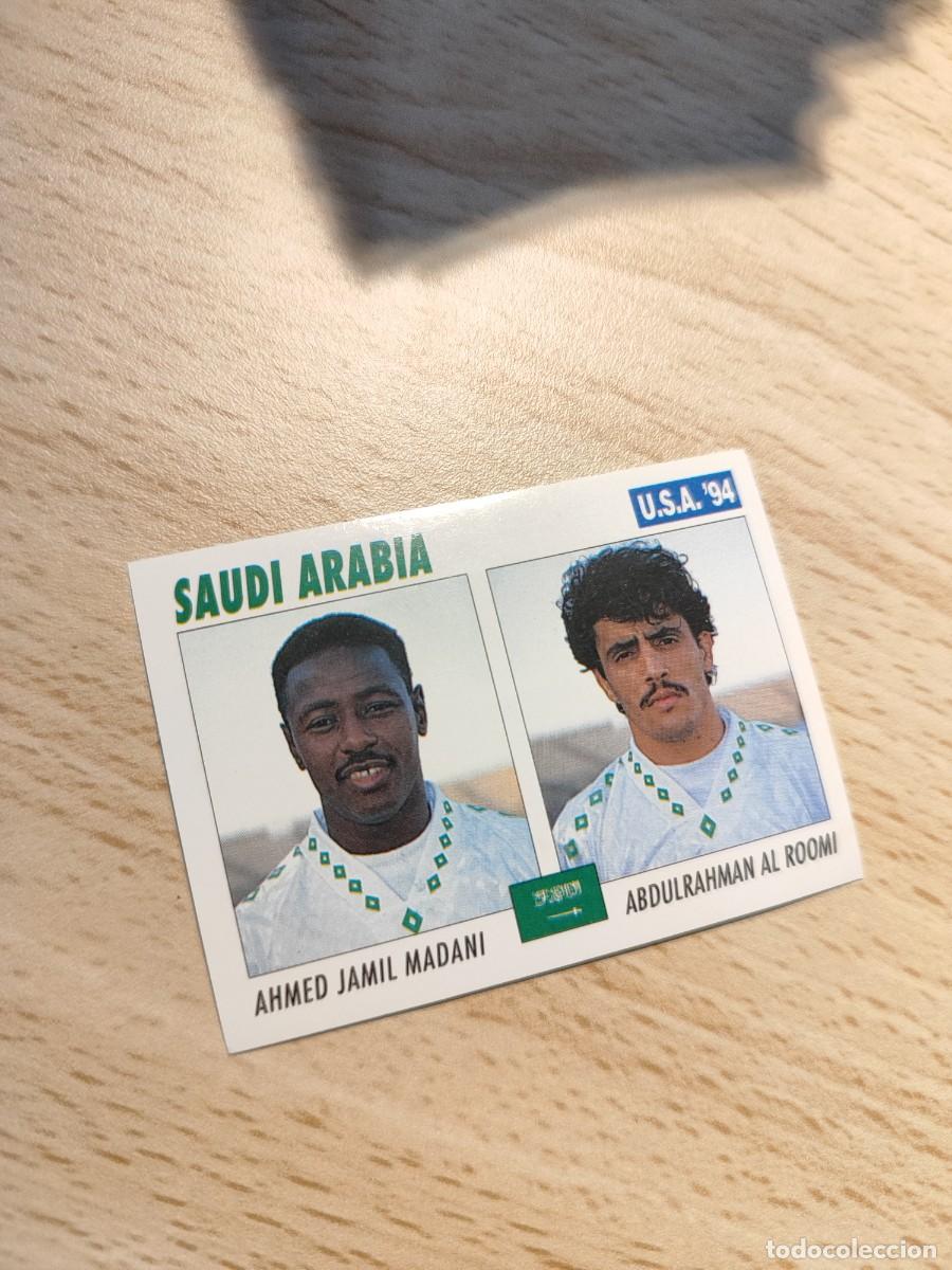 Football Stickers: 361 SERVICE LINE MUNDIAL USA 94 AHMED JAMIL MADANI /AL ROOMI SAUDI ARABIA 1994 WORLD CUP SL ITALY