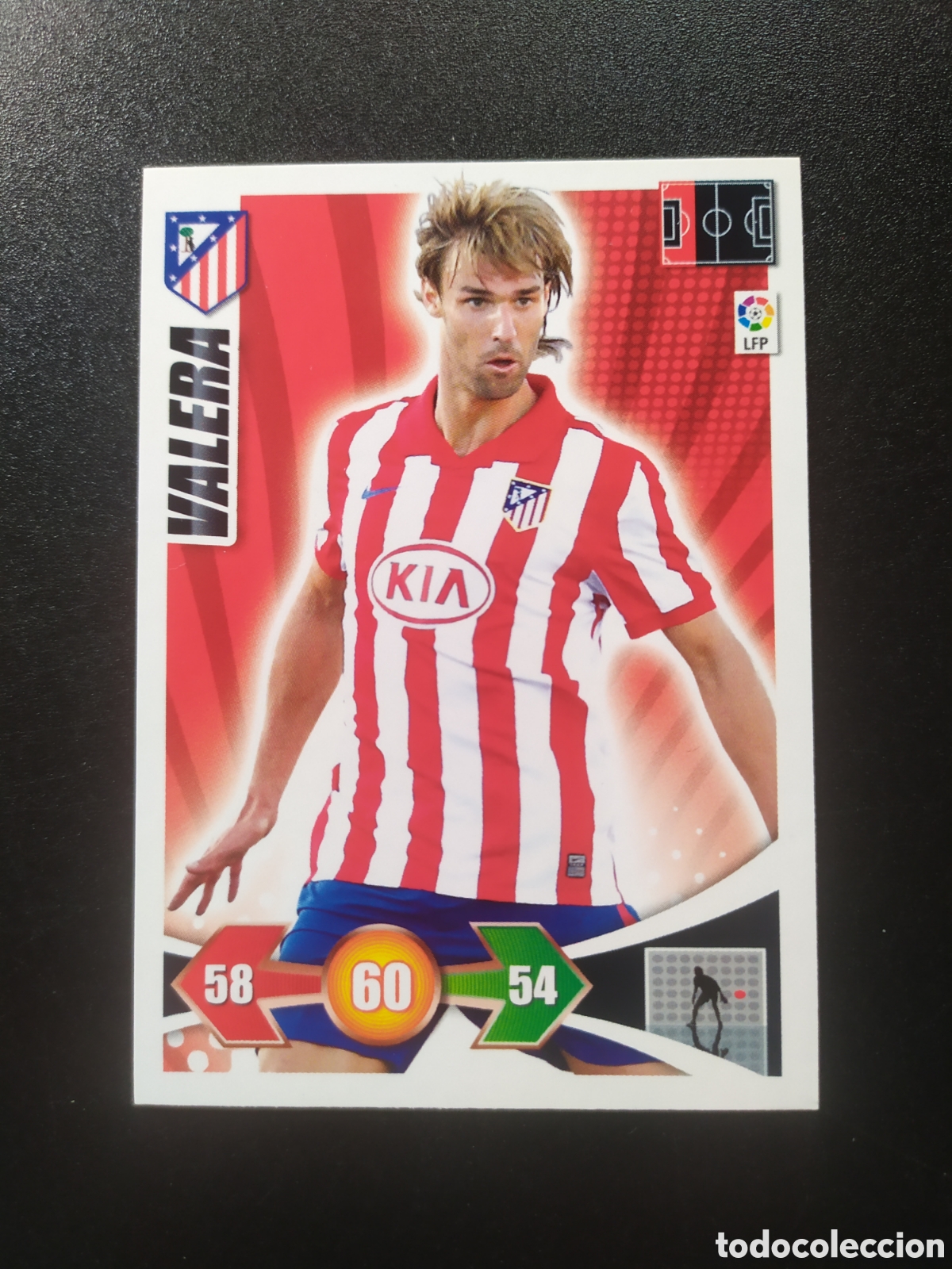 Figurine di Calcio: Adrenalyn 2009 2010 09 10 panini Valera Atl&eacute;tico Madrid