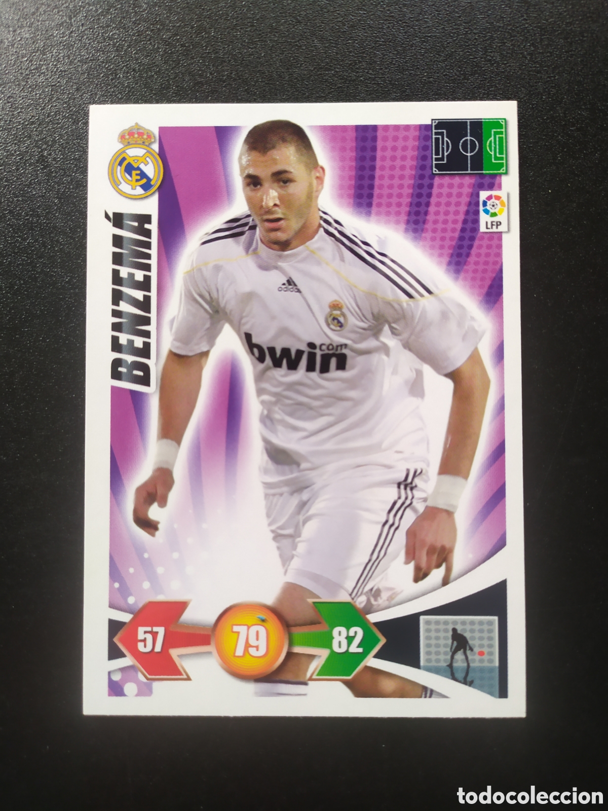 Cromos de F&uacute;tbol: Adrenalyn 2009 2010 09 10 panini Benzema Real Madrid
