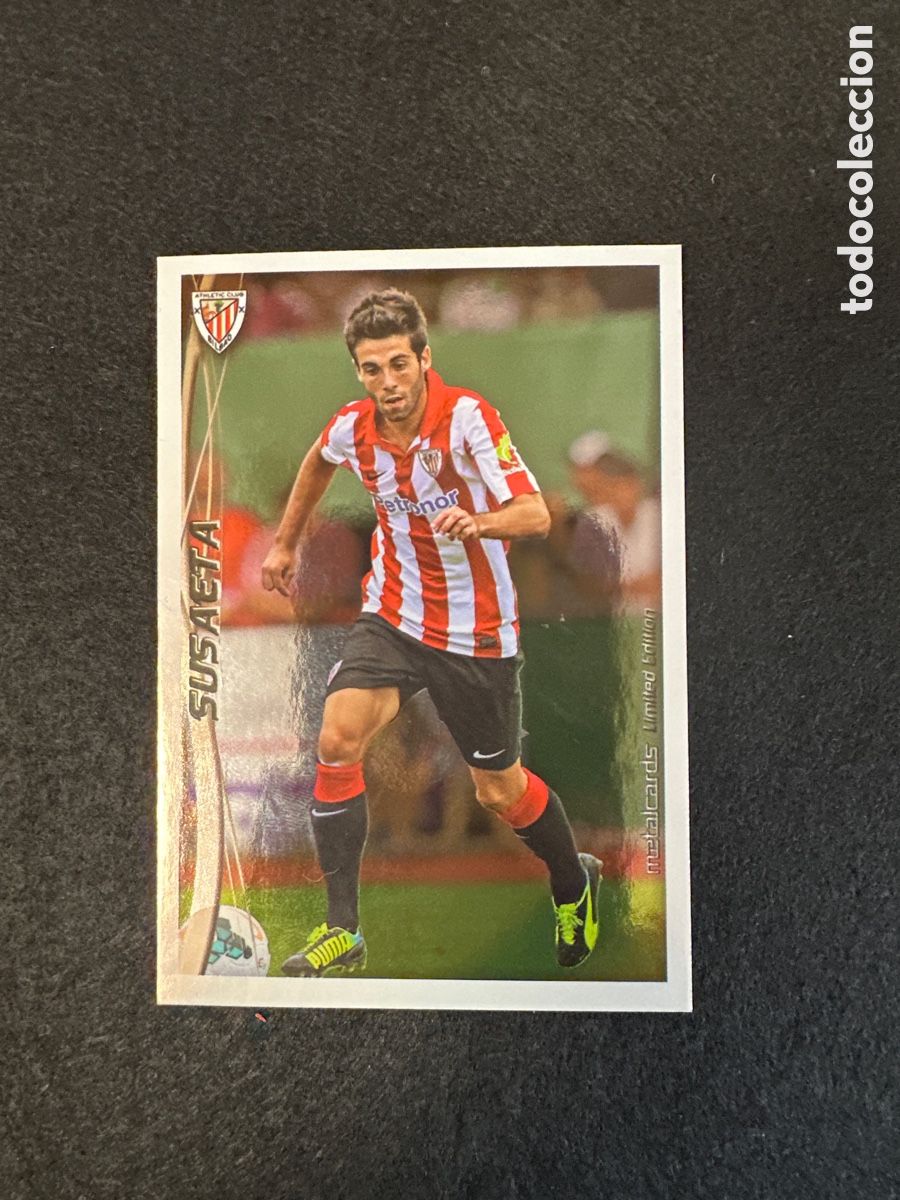Cromos de F&uacute;tbol: 2/11 SUSAETA(ATHLETIC BILBAO) TOP 11 MUNDICROMO 2014-15 METALCARD LIMITED EDITION 14 15