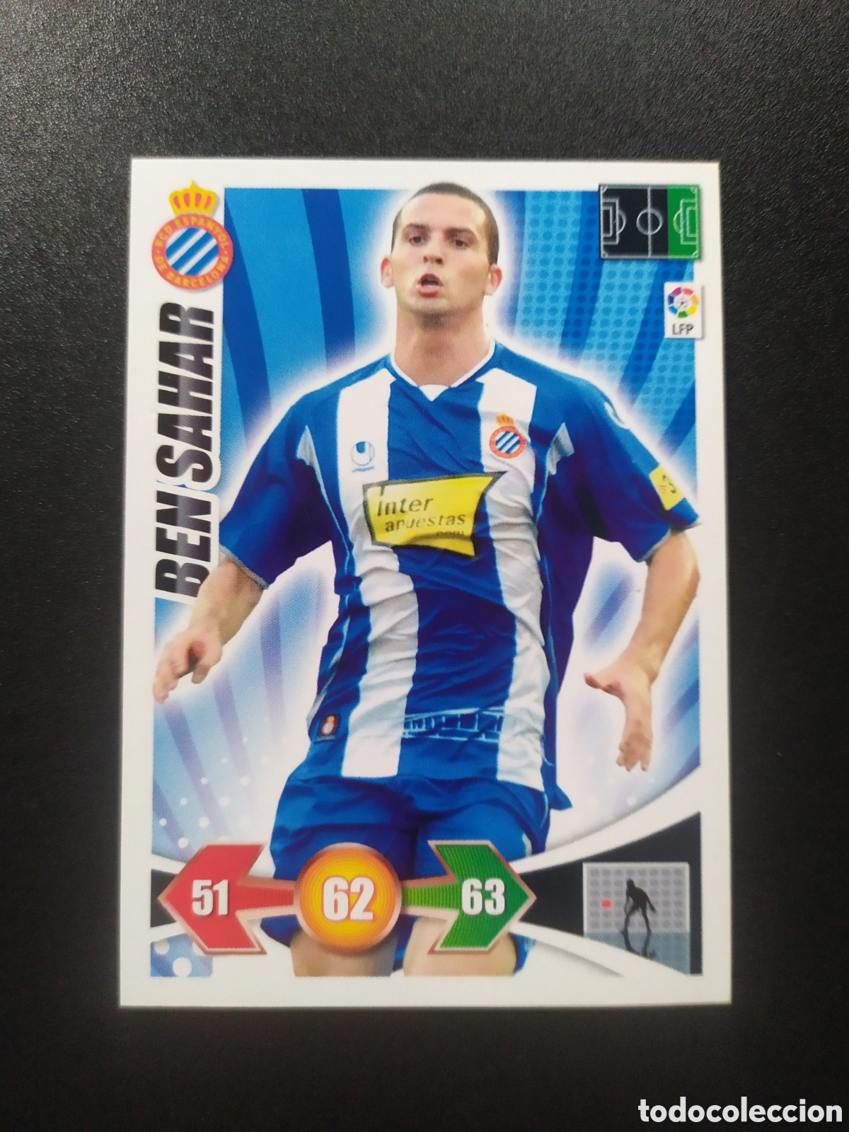 Cromos de F&uacute;tbol: Adrenalyn 2009 2010 09 10 panini Ben Sahar Espanyol