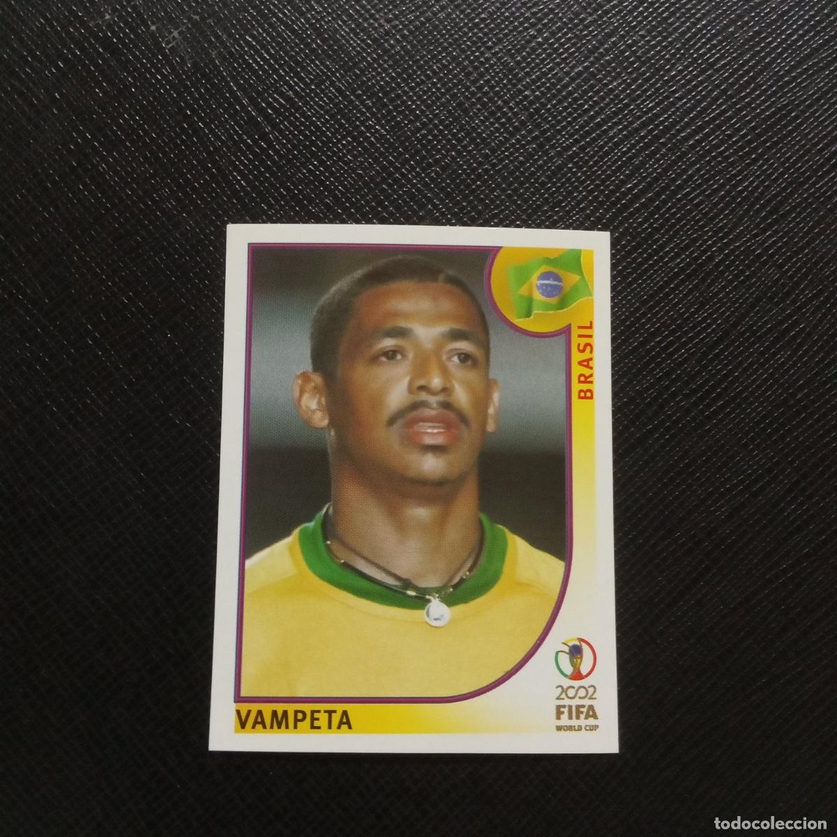Cromos de Futebol: 178 VAMPETA BRASIL PANINI 2002 MUNDIAL KOREA FUTBOL 02 CROMO - SIN PEGAR - A101 PG379