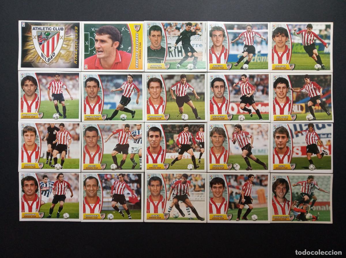 Cromos de F&uacute;tbol: LOTE 20 CROMOS SIN REPETIR ATHLETIC CLUB BILBAO ⚽ COLECCIONES ESTE &reg; 2003 2004 03 04 SIN PEGAR NUNCA
