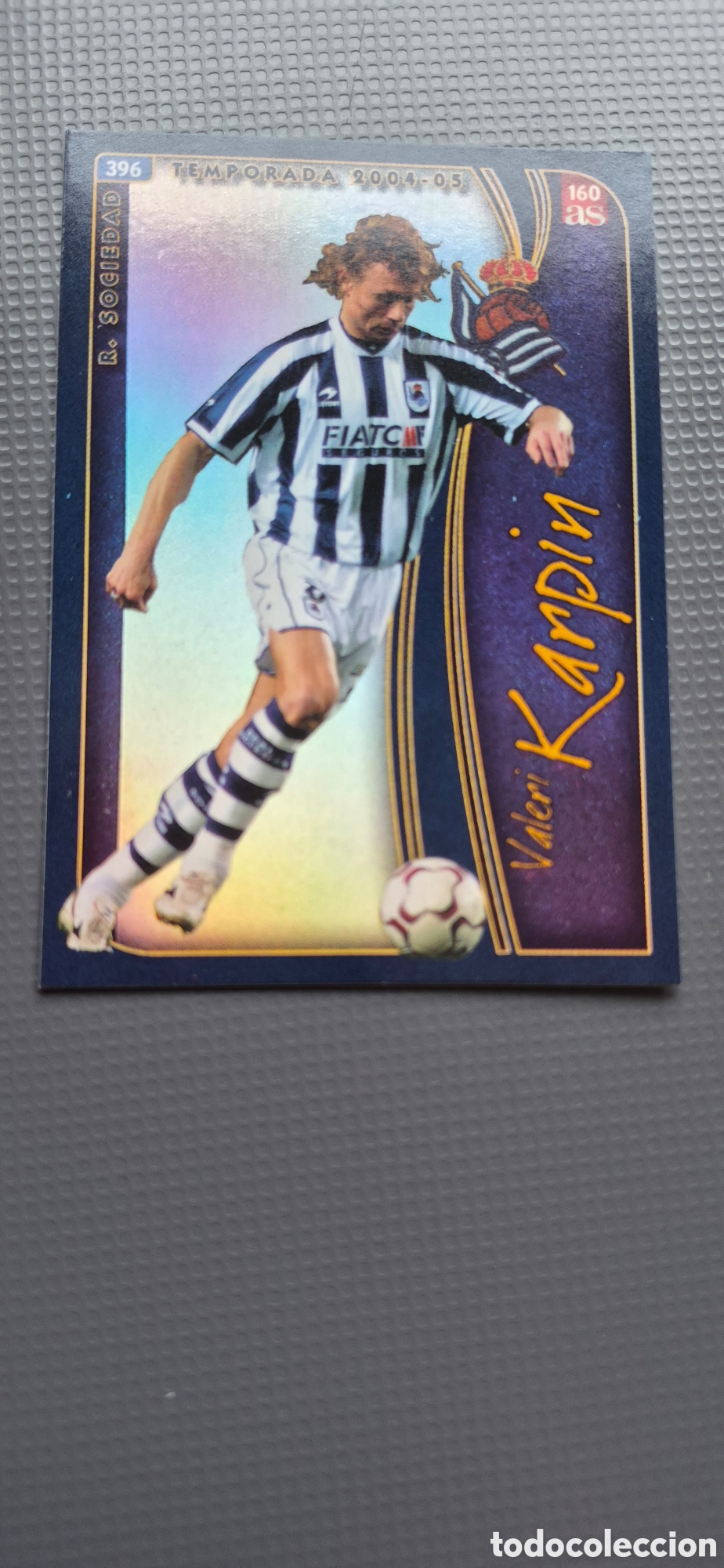 Football Stickers: MUNDICROMO KARPIN R.SOCIEDAD