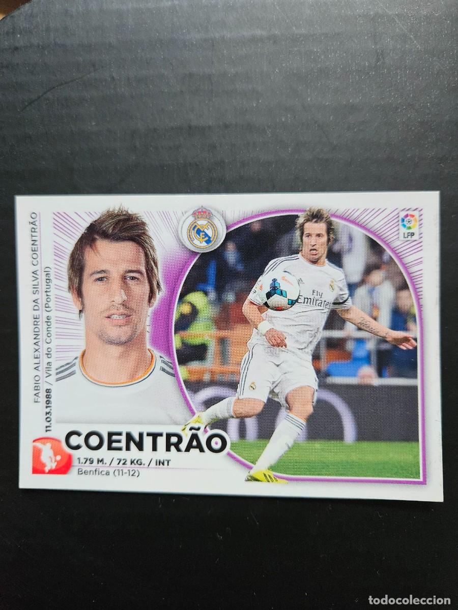 Fu&szlig;ball-Sticker: N&ordm; 9 COENTRAO REAL MADRID LIGA ESTE 14 15 2014 2015 SIN PEGAR NUNCA PEGADO