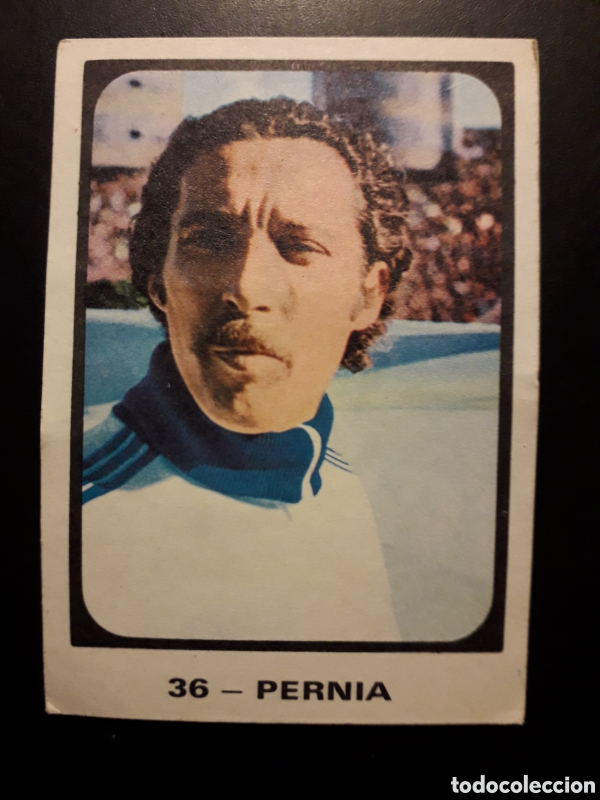 Cromos de F&uacute;tbol: PERN&Iacute;A ARGENTINA N&deg; 36 F&Uacute;TBOL MUNICH 1974 74 RUIZ ROMERO SIN PEGAR PEDIDO M&Iacute;NIMO 3&euro;
