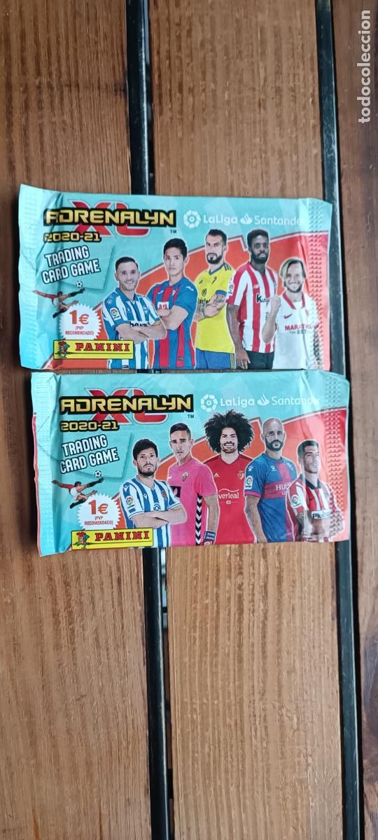 Cartes &agrave; collectionner de Football: 2 Sobres SIN ABRIR LaLiga Santander 2020 2021 20 21 (Adrenalyn XL) Panini