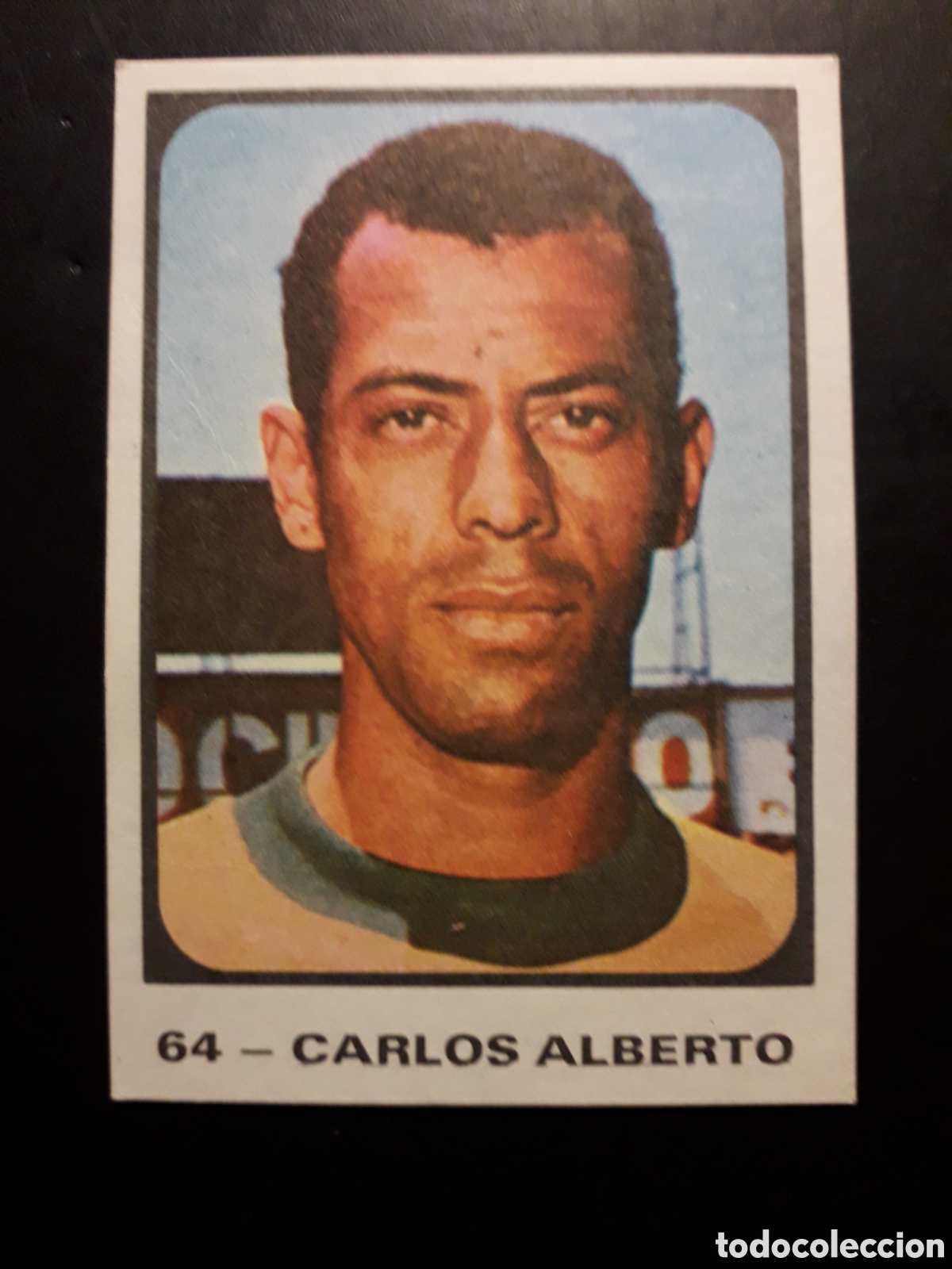 Cromos de F&uacute;tbol: CARLOS ALBERTO BRASIL N&deg; 64 F&Uacute;TBOL MUNICH 1974 74 RUIZ ROMERO SIN PEGAR PEDIDO M&Iacute;NIMO 3&euro;