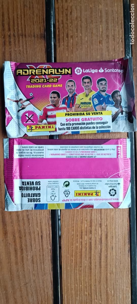 Cartes &agrave; collectionner de Football: PANINI ADRENALYN 21/22 2021/2022 - SOBRE DE CROMOS GRATUITO PROMOCIONAL SIN ABRIR