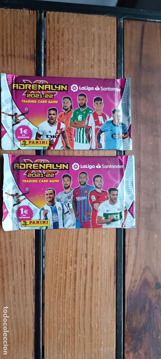 Cartes &agrave; collectionner de Football: PANINI ADRENALYN 21/22 2021/2022 - 2 SOBRE DE CROMOS DIFERENTES SIN ABRIR