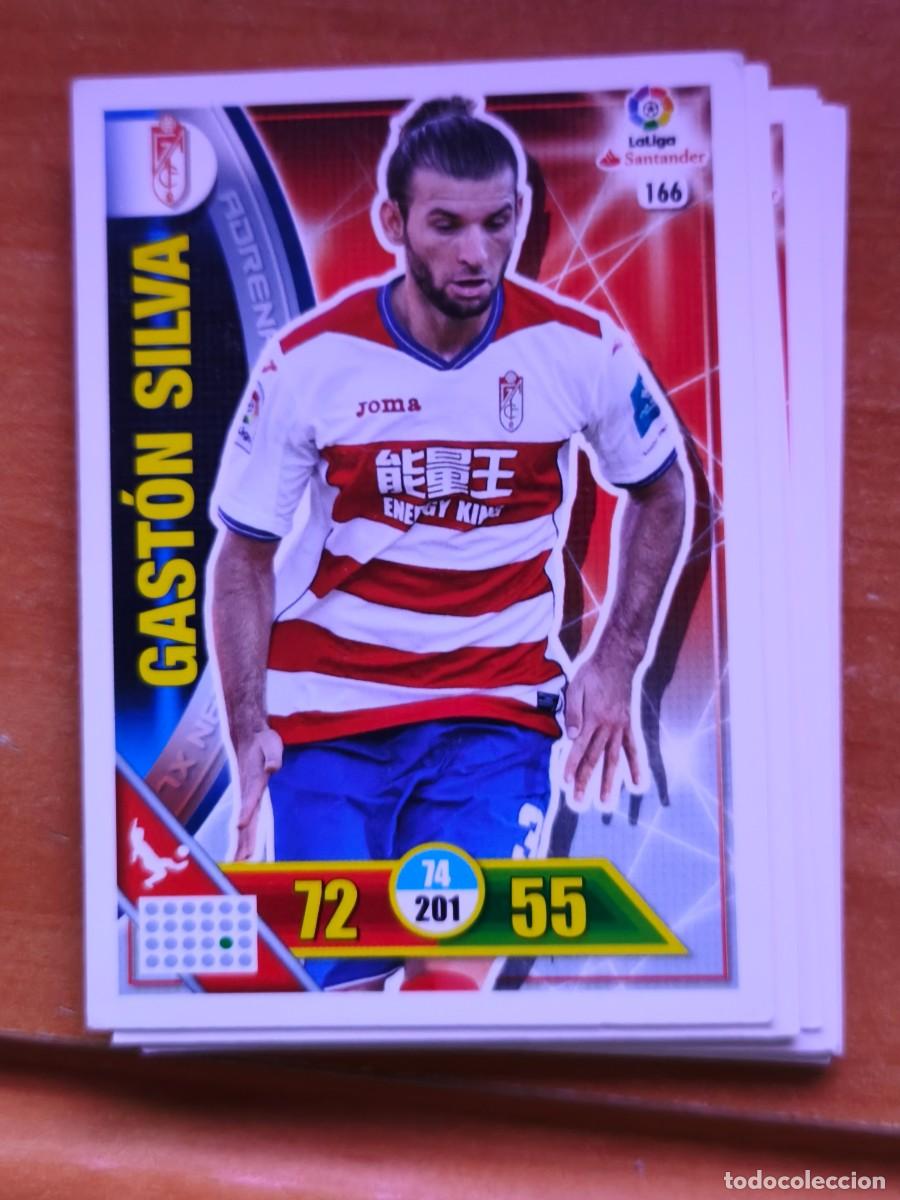 Cromos de f&uacute;tbol: gaston silva, adrenalyn 2016 17 - Foto 1