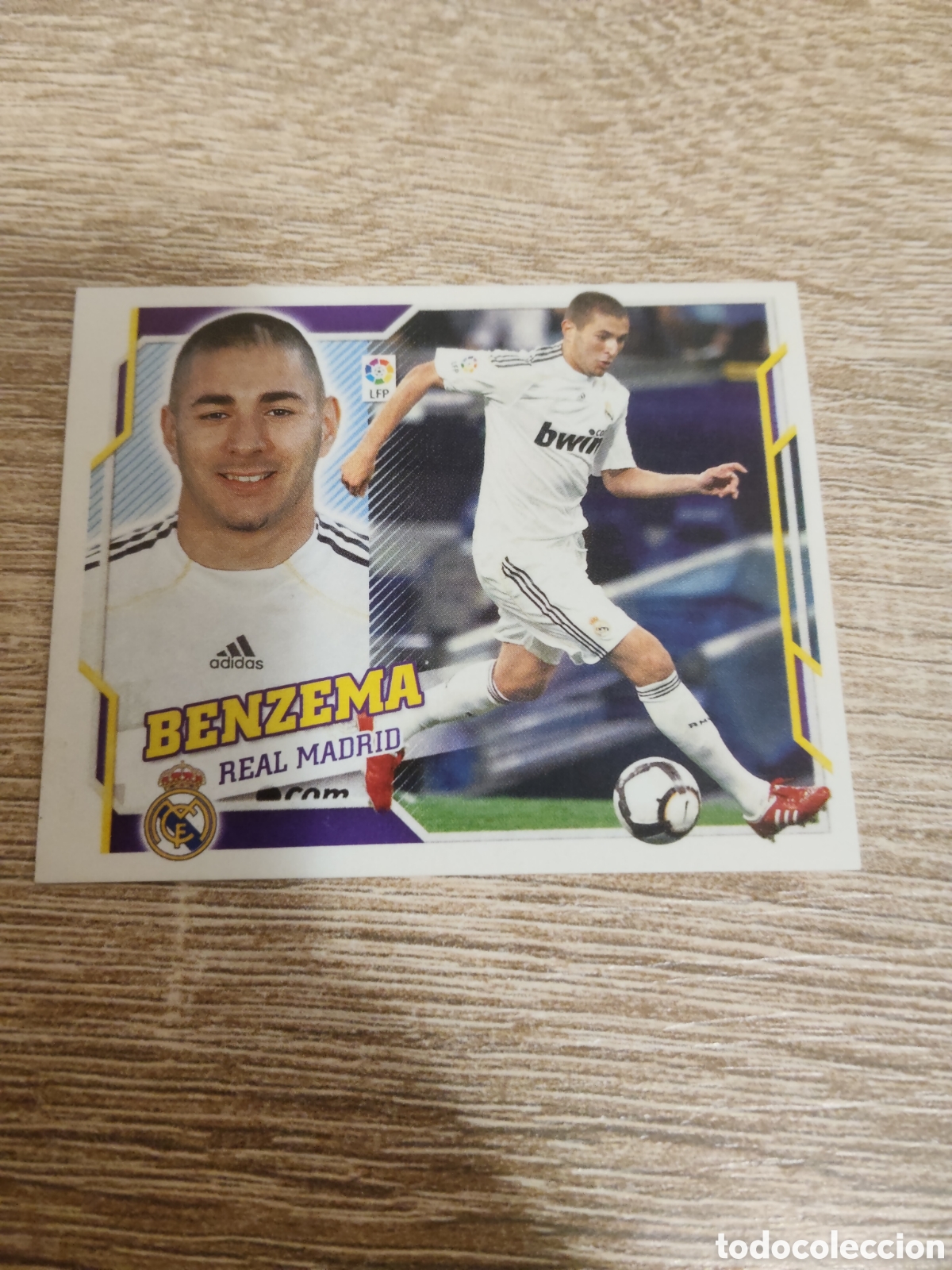 Cromos de F&uacute;tbol: Benzema Real Madrid liga 2010 2011 10 11 ediciones este