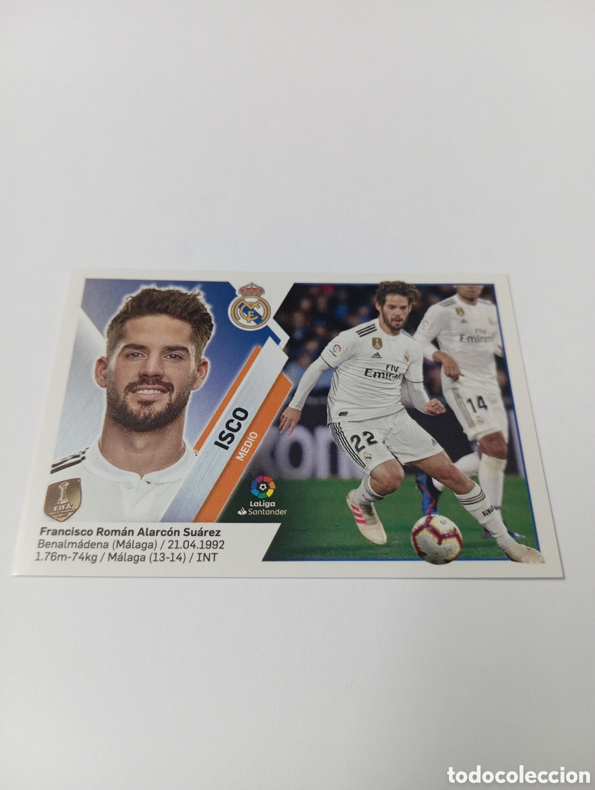 Cromos de F&uacute;tbol: Isco 11 A Real Madrid LIGA ESTE 19-20 Panini 2019 2020