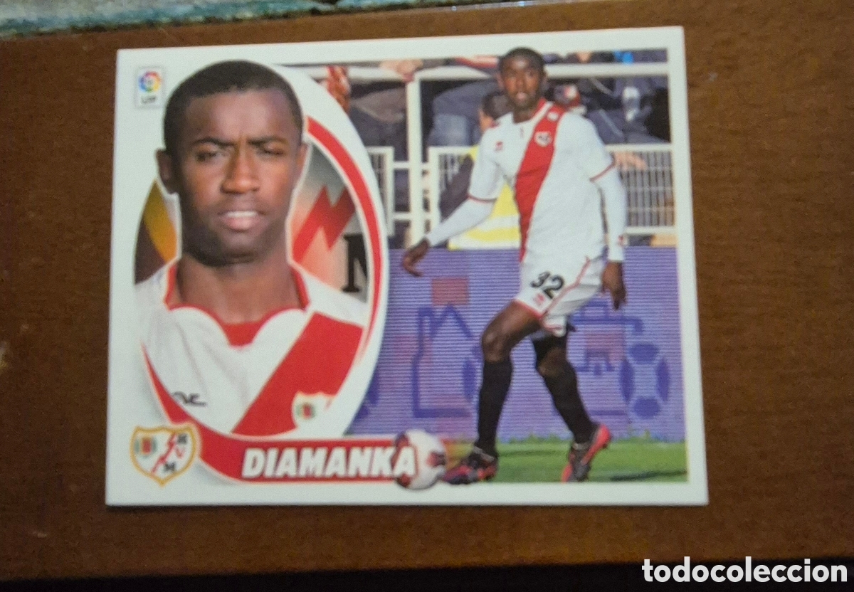 Cromos de F&uacute;tbol: Cromo Diamanka. Liga Este 2012-13