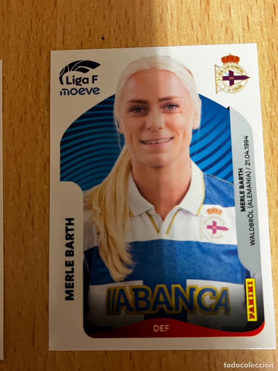Figurine di Calcio: LIGA FEMENINA 2025 2026 25 26 PANINI N&ordm; 127 MERLE BARTH REAL CLUB DEPORTIVO DE LA CORU&Ntilde;A