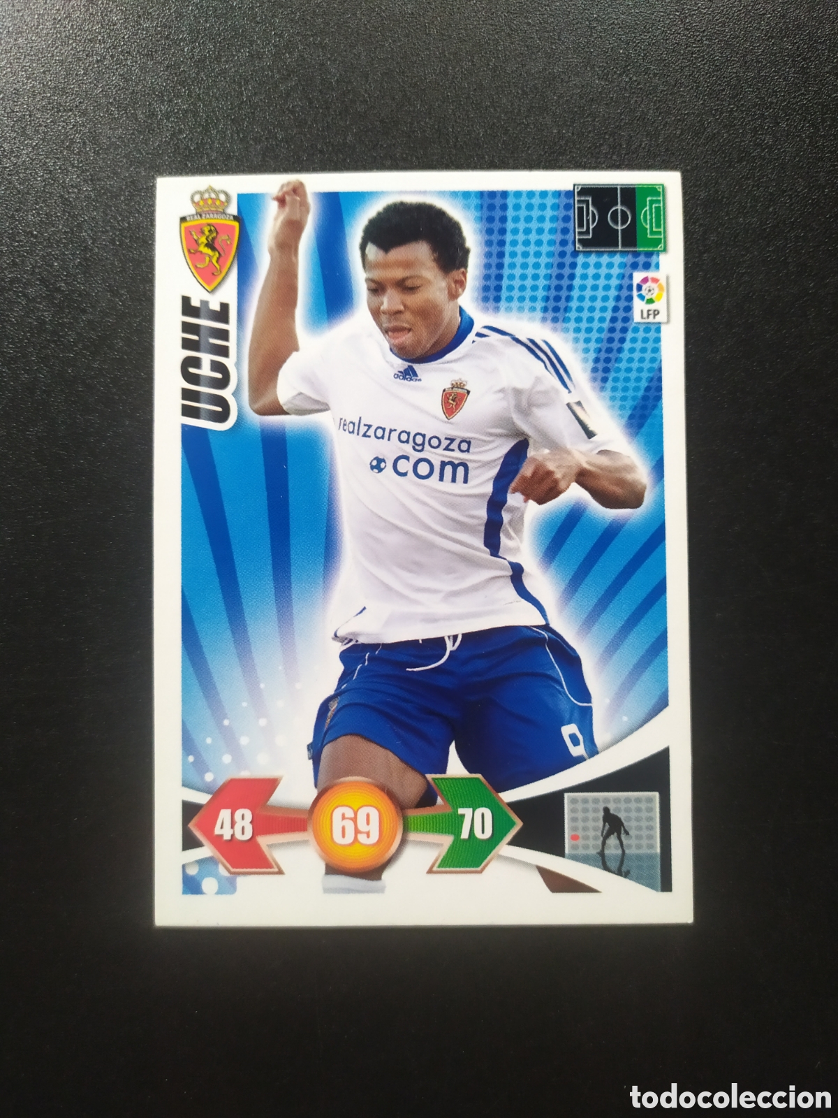 Cromos de F&uacute;tbol: Adrenalyn 2009 2010 09 10 panini Uche Real Zaragoza