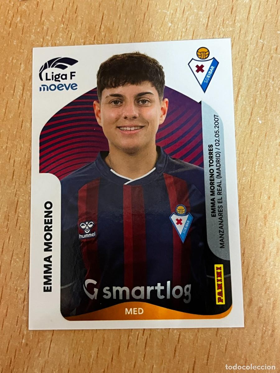 Cromos de F&uacute;tbol: LIGA FEMENINA 2025 2026 25 26 PANINI N&ordm; 176 EMMA MORENO EIBAR