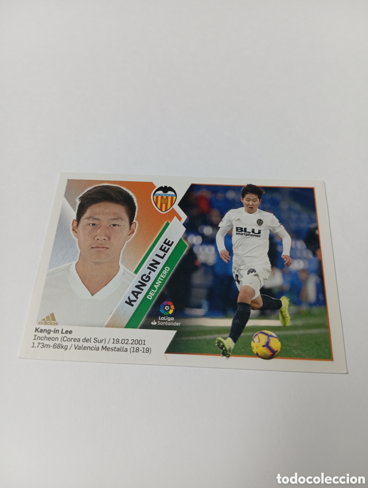 Figurine di Calcio: Kang In Lee 16 BIS Valencia LIGA ESTE 19-20 Panini 2019 2020
