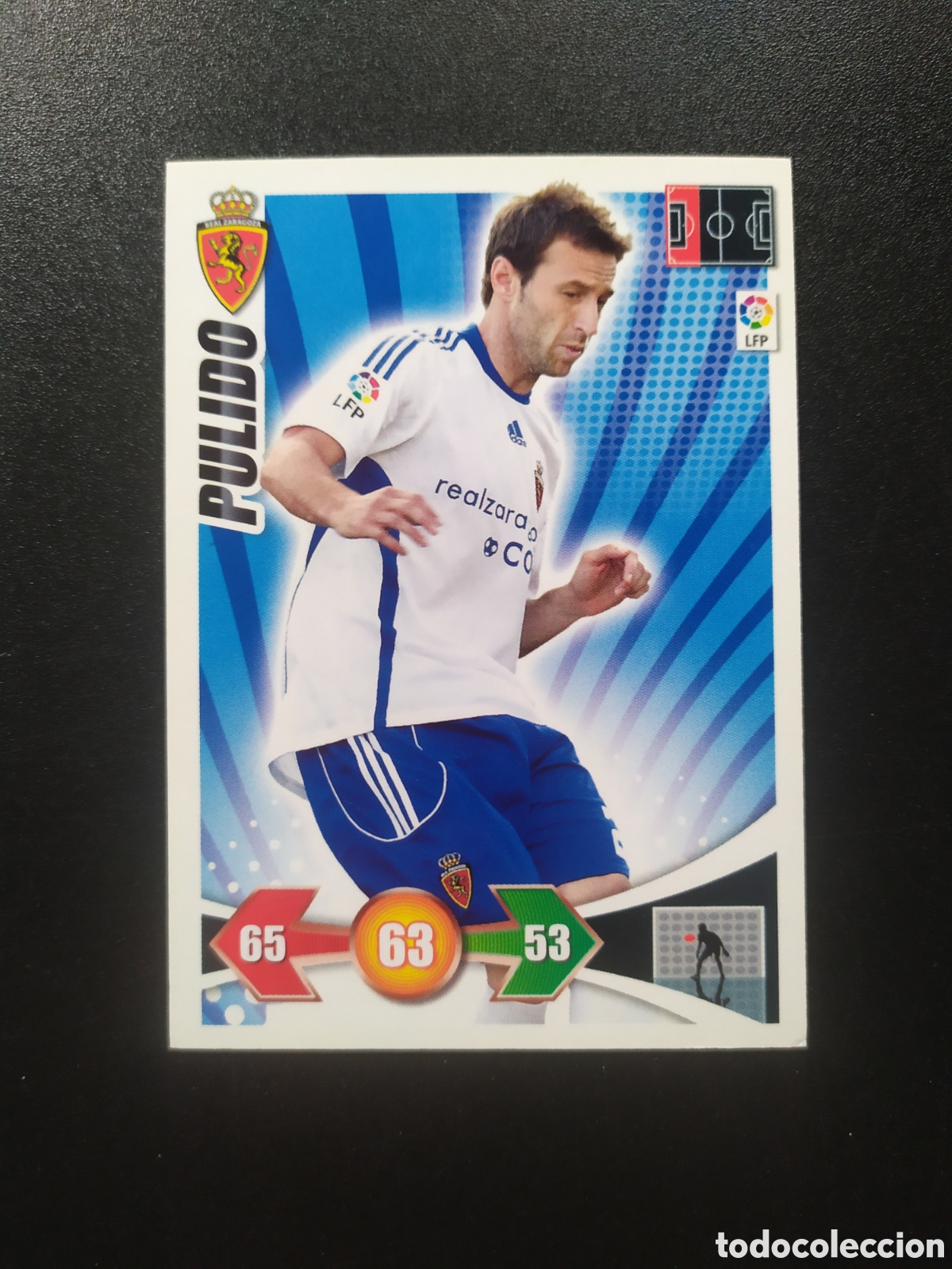 Cromos de F&uacute;tbol: Adrenalyn 2009 2010 09 10 panini Pulido Real Zaragoza