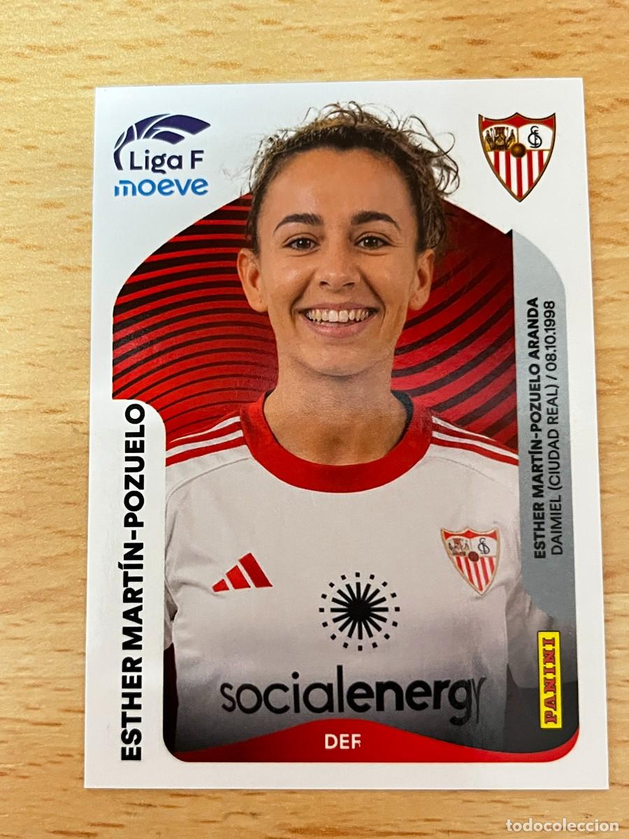 Cromos de F&uacute;tbol: LIGA FEMENINA 2025 2026 25 26 PANINI N&ordm; 310 ESTHER MARTIN POZUELO SEVILLA