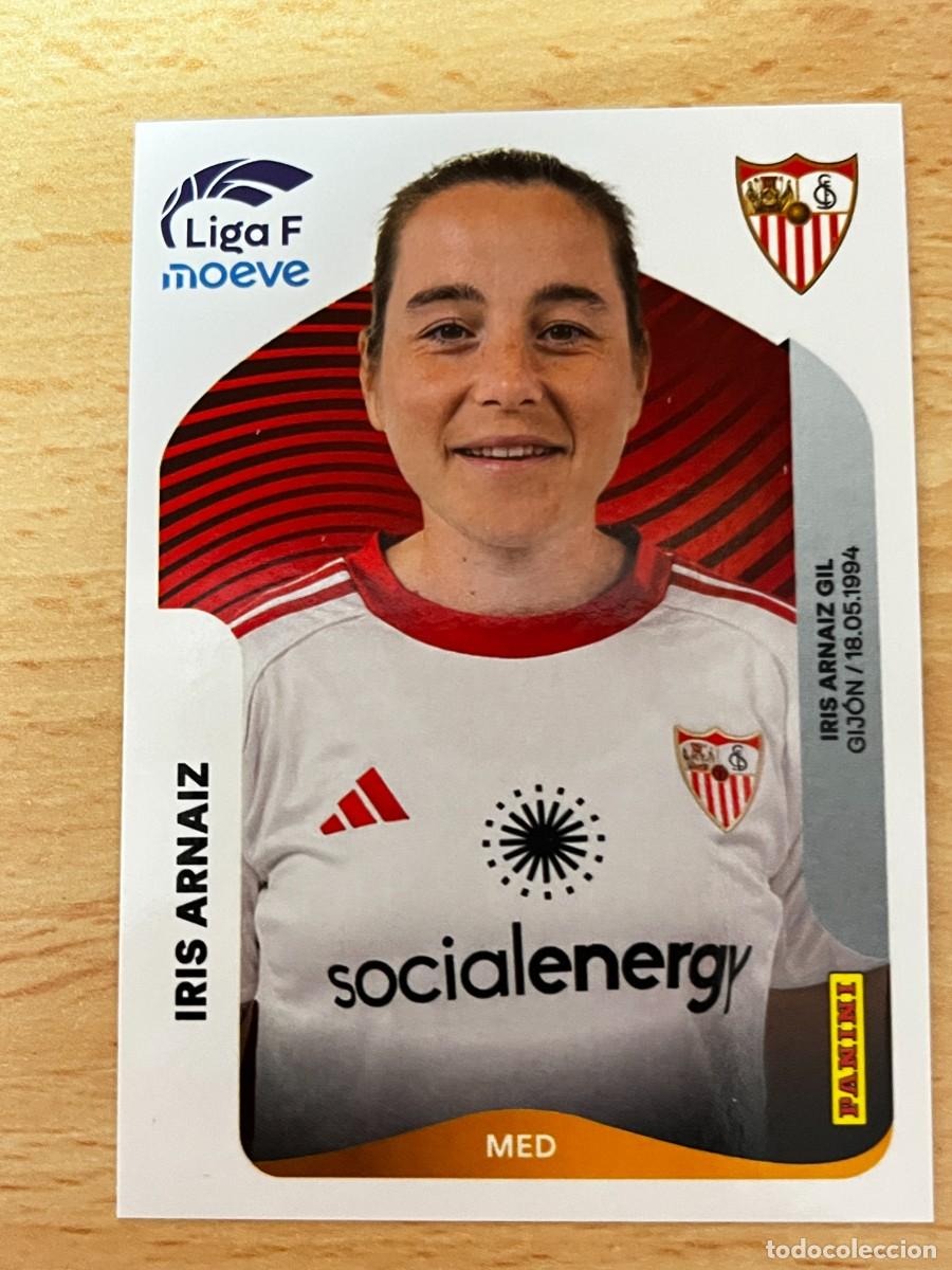 Figurine di Calcio: LIGA FEMENINA 2025 2026 25 26 PANINI N&ordm; 312 IRIS ARNAIZ SEVILLA